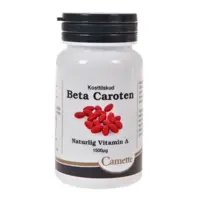 Beta Carotene fra Camette - 100 kapsler (U)