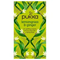 Pukka Lemongrass & ginger  Økologisk - 20 breve