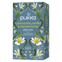 Pukka Chamomile, Vanilla & Manuka honey tea 20 breve