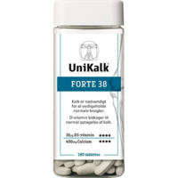 Unikalk Forte 38 - 180 tabletter
