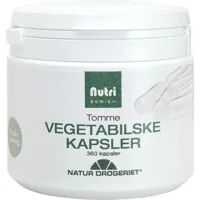 Vegetabilske kapsler, tomme - 360 kapsler