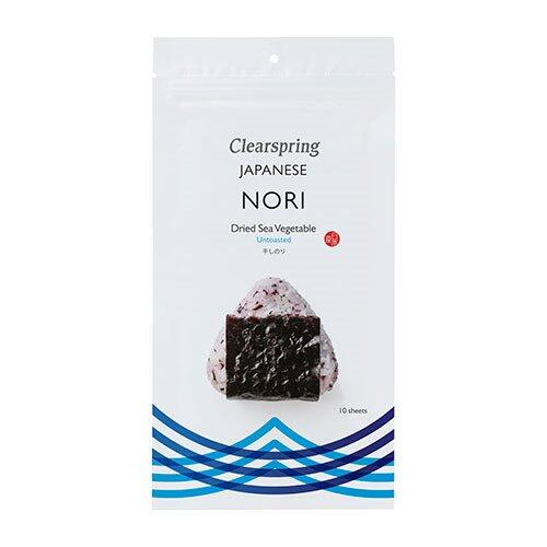 Billede af Clearspring Nori plader - rå (10 plader) - 25 gram hos Duft og Natur