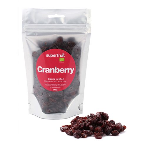 Billede af Cranberries Tranebær Superfruit -200 gram hos Duft og Natur