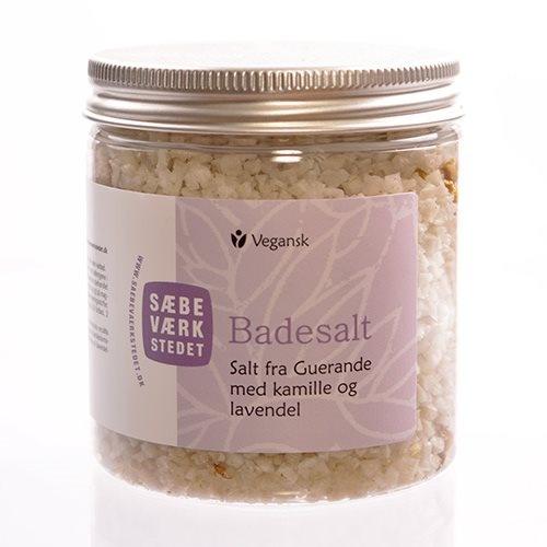 Billede af Sæbeværkstedet Badesalt Kamille og Lavendel - 200 gram -