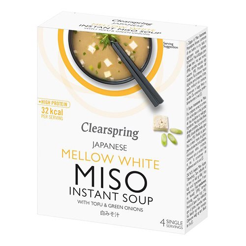 Billede af Instant Miso Soup - Mellow White m. tofu - 40 gram hos Duft og Natur