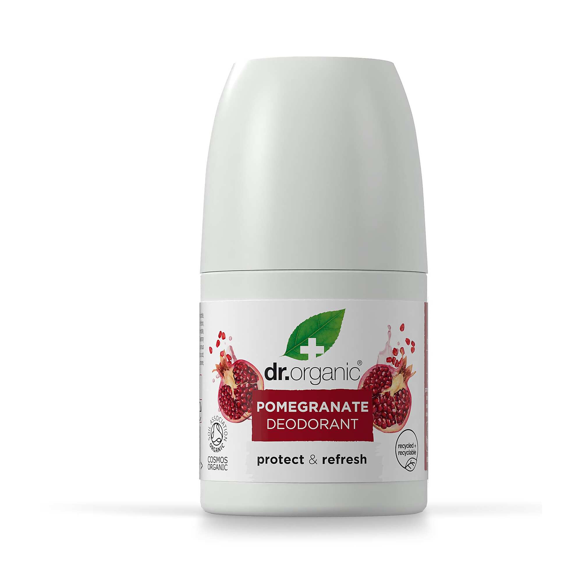 Billede af Dr. Organic Deo roll on Pomegranate - 50 ml. hos Duft og Natur