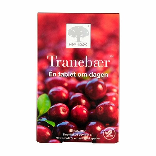 Se Tranebærpillen New Nordic - 30 tabletter hos Duft og Natur