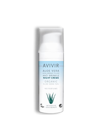 AVIVIR AloeVera Anti Wrinkle Night creme - 50 ml.