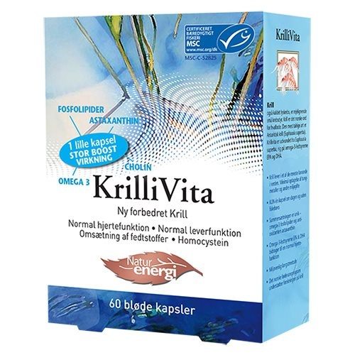 Billede af Krillivita - Krillolie, 500 mg - 60 kapsler hos Duft og Natur