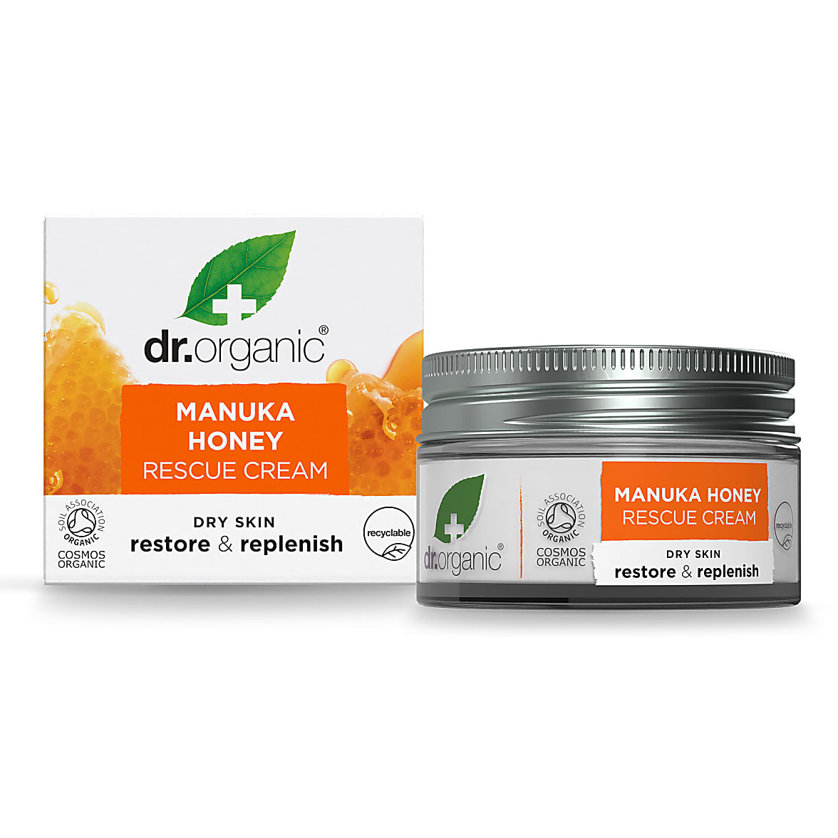 Billede af Dr. Organic Manuka Rescue Cream - 50 ml. hos Duft og Natur