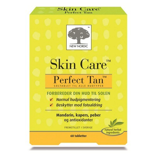 Billede af Skincare perfect tan - 60 tabletter hos Duft og Natur