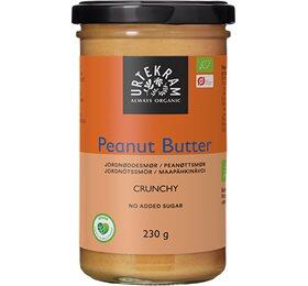 Se Peanutbutter crunchy Økologisk - 230 gram hos Duft og Natur