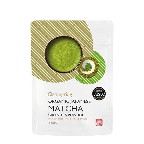 Billede af Matcha grøn te pulver økologisk - 40 gram hos Duft og Natur