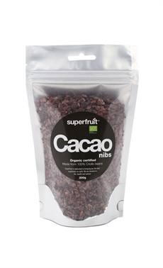 Se Superfruit Cacao Nibs Ø (200 gr) hos Duft og Natur