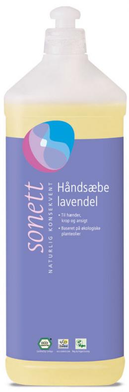 Billede af Sonett Håndsæbe lavendel - 1 ltr.