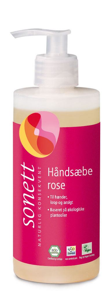 Billede af Sonett Håndsæbe rose - 300 ml.