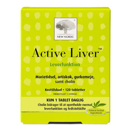 Billede af Active Liver - 120 tabletter hos Duft og Natur