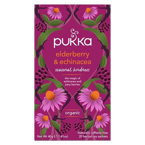 Billede af Pukka Elderberry & Echinacea te Øko. - 20 breve