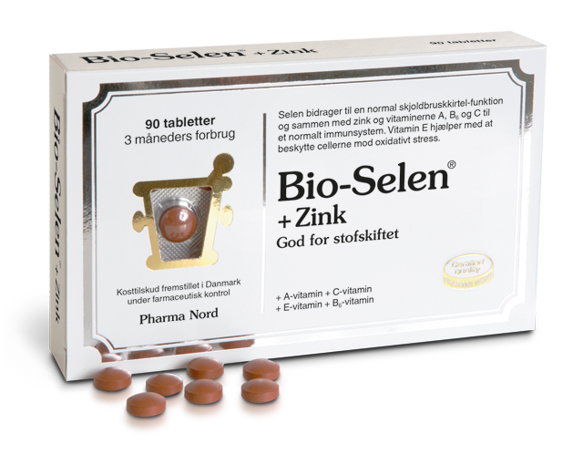 Se Bio Selen + Zink - 90 tabletter hos Duft og Natur