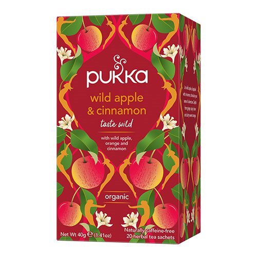 Billede af Pukka Wild apple te Økologisk 20 breve hos Duft og Natur