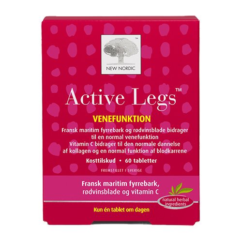 Billede af Active Legs - 60 tabletter hos Duft og Natur