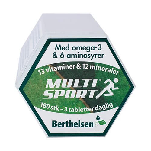 Billede af Multisport Berthelsen 180 tabletter (U)