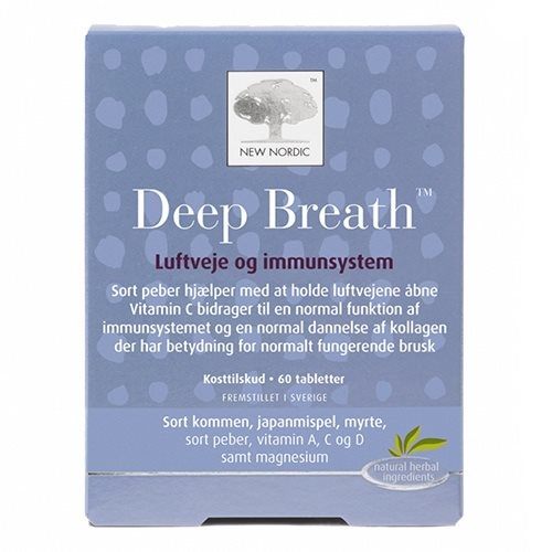 Billede af Deep Breath - 60 tabletter hos Duft og Natur