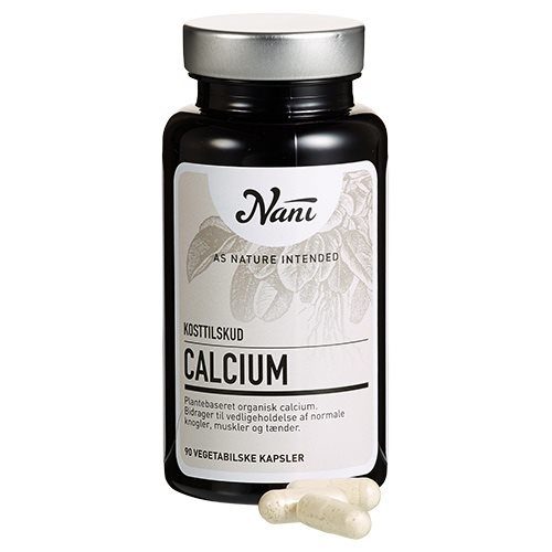 Se Nani Food State Calcium - 90 kapsler hos Duft og Natur