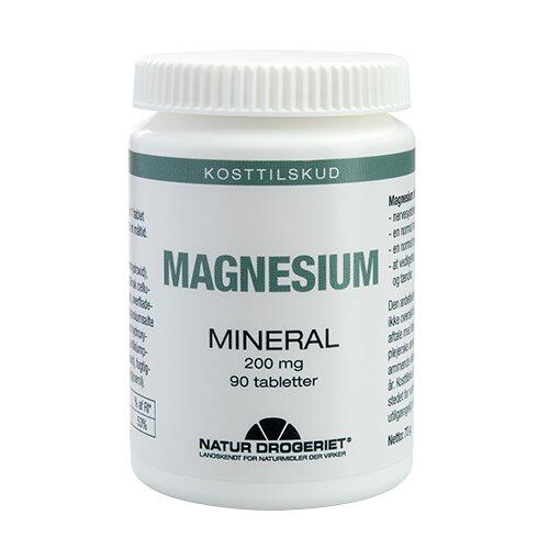 Billede af Mega magnesium 200 mg - 90 tabletter hos Duft og Natur