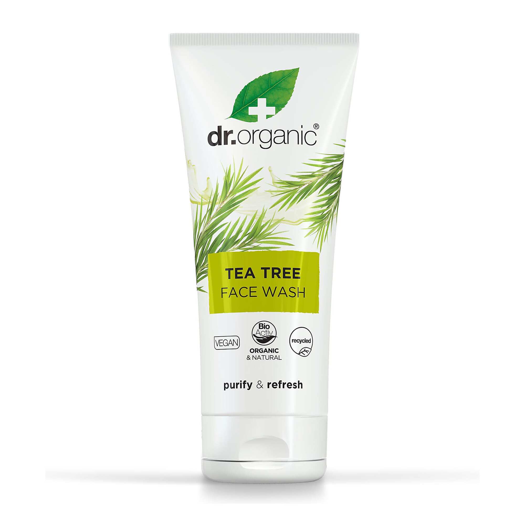 Billede af Face wash tea tree Dr. Organic - 200 ml. hos Duft og Natur