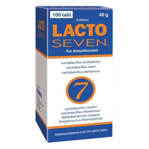 Billede af Lacto Seven - 100 tabletter