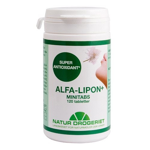 Billede af Alfa-Lipon+ minitabs - 120 tabletter hos Duft og Natur