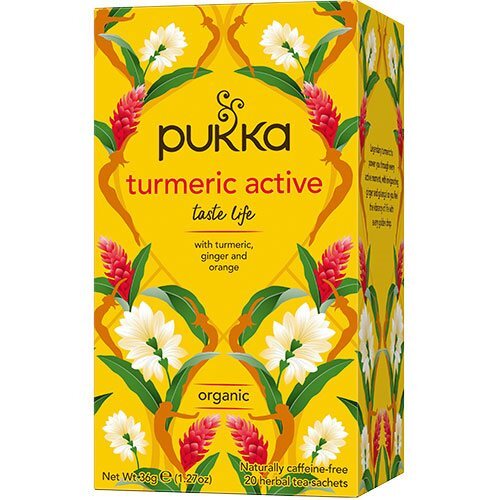 Se Tumeric Active te Ø Pukka - 20 breve hos Duft og Natur