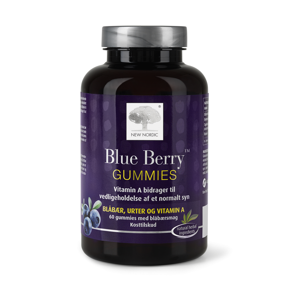 Blue Berry gummies - 60 stk