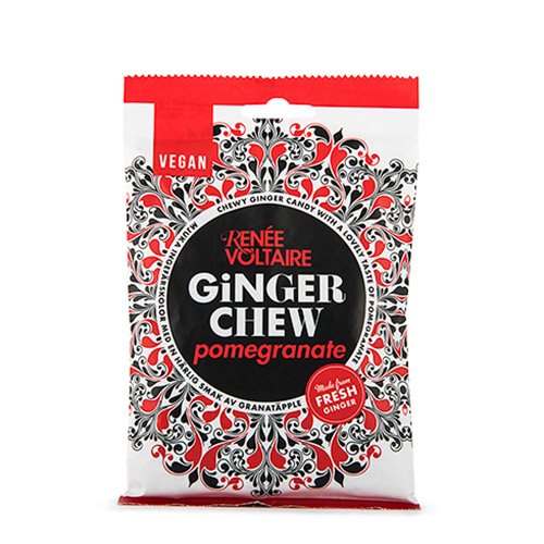 Se Ginger Chew Pomegranate - Renée Voltaire - 120 gram hos Duft og Natur