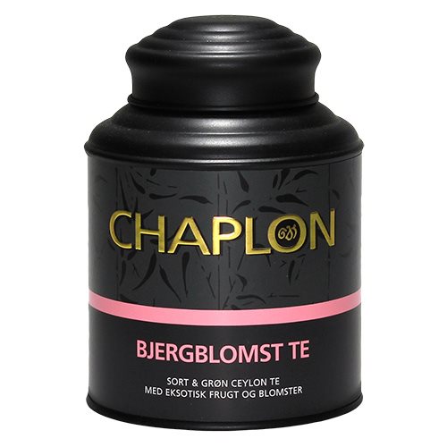Se Chaplon Bjergblomst grøn te dåse Økologisk - 160 gram hos Duft og Natur