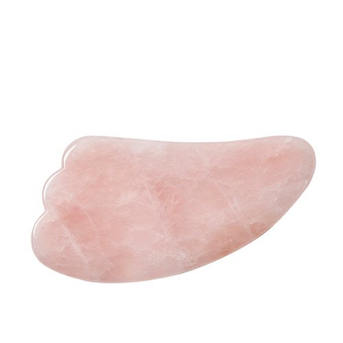 Gua Sha Rosa Kvarts - 1 stk