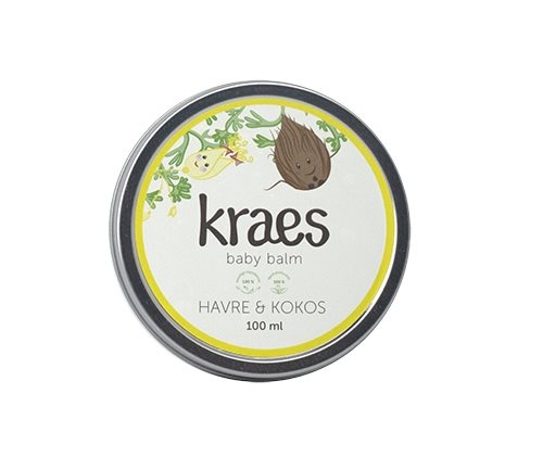 Billede af KRAES baby balm havre & kokos - 100 ml.