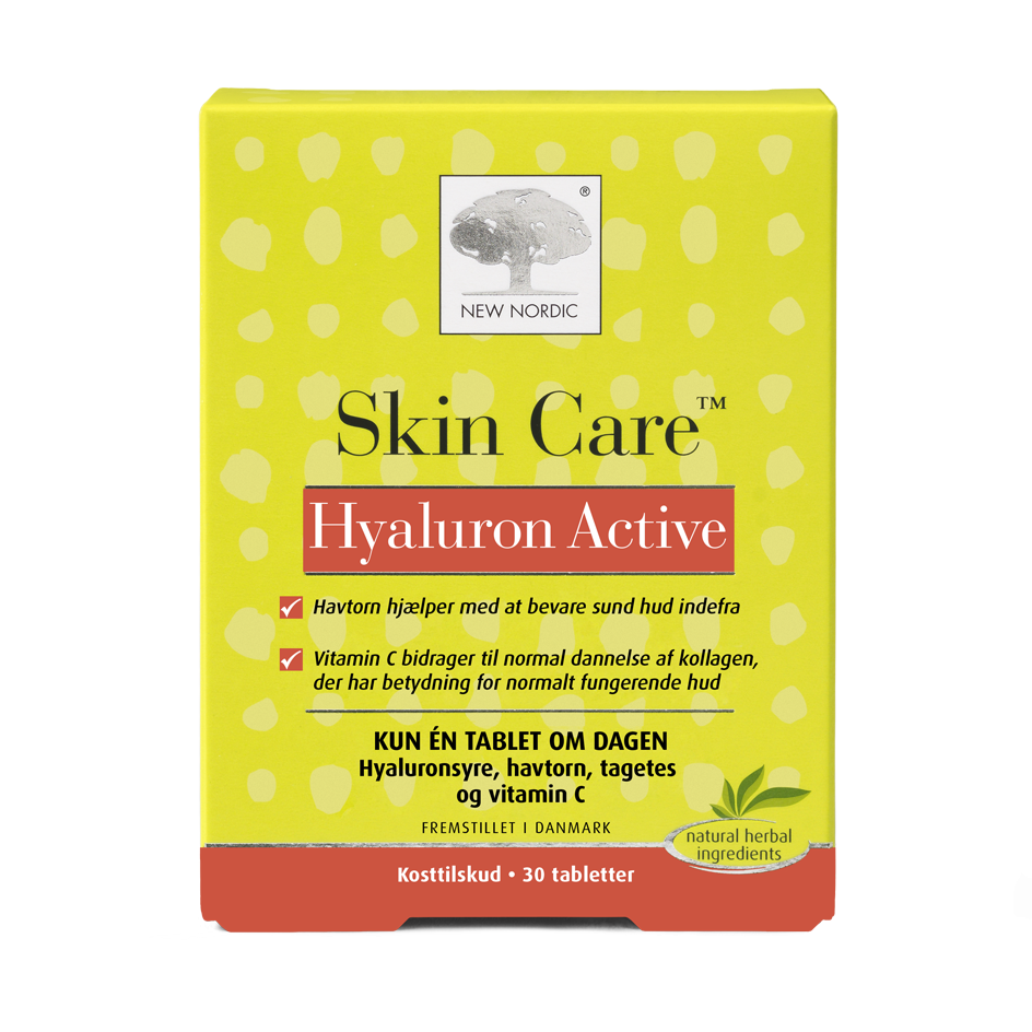 Billede af Skin Care Hyaluron Active - 30 tabletter hos Duft og Natur