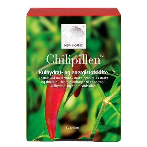 Billede af Chilipillen - 60 tabletter