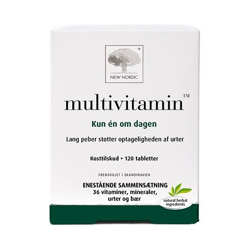 Billede af Multivitamin New Nordic - 120 tabletter