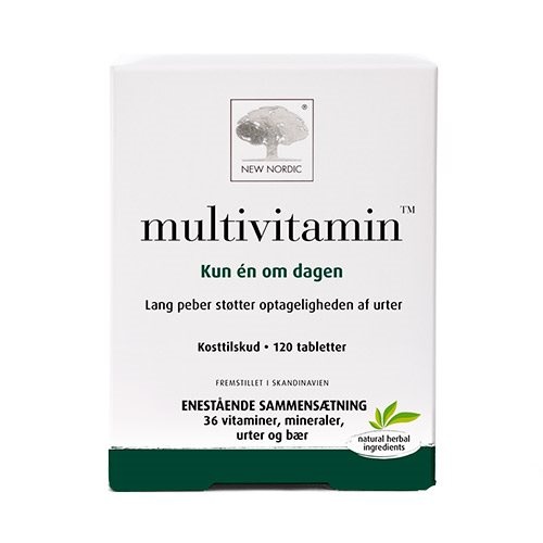 Multivitamin New Nordic - 120 tabletter