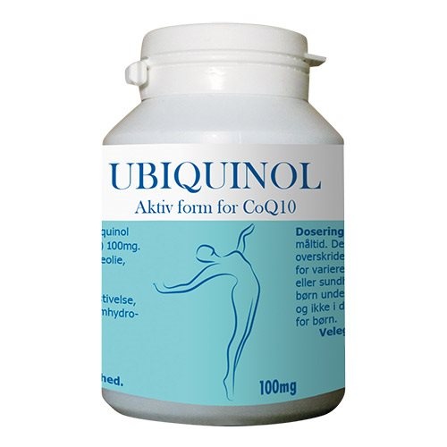 Billede af Q10 Ubiqinol 100 mg - 60 kapsler
