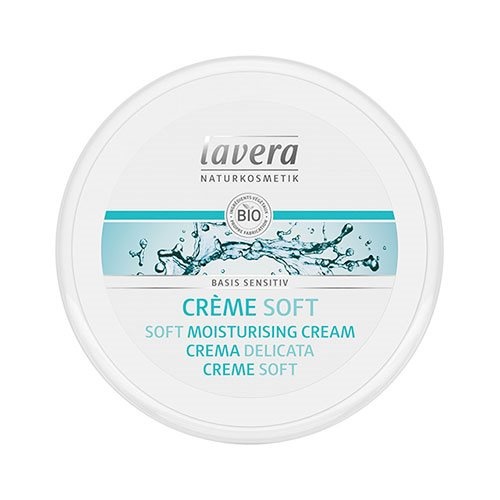 Se Lavera Body Cream Soft Moisturising Basis sensitiv creme, 150ml hos Duft og Natur