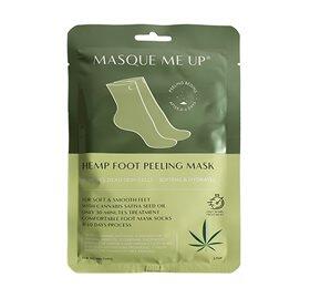 Se Miqura Hemp Foot Peeling Mask 1 stk hos Duft og Natur