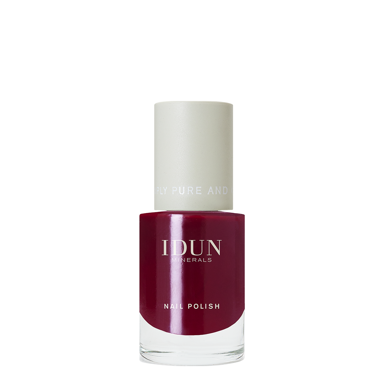 Se IDUN Minerals Jaspis Nail Polish (11 ml) hos Duft og Natur