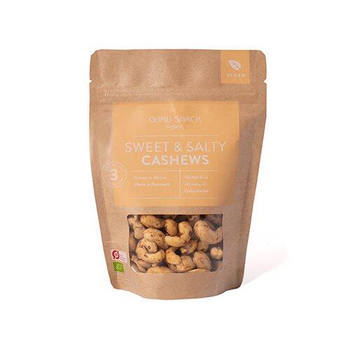 Se Cashew Sweet & Salty Økologisk - 100 gram hos Duft og Natur