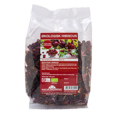 Billede af Hibiscus hel Økologisk - 125 gram