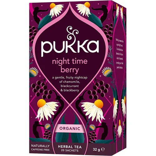 Night Time Berry te Økologisk - 20 breve - Pukka