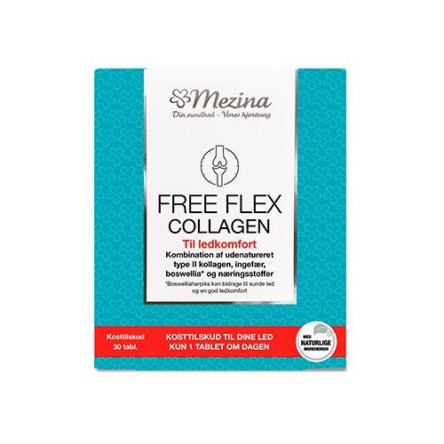 Se Mezina Free Flex Collagen, 30tab. hos Duft og Natur